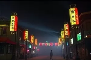 医疗题材剧白色病房中夜班护士站画面